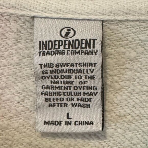 Cisco Brewers Tie Dye Skull Surfer Crewneck Pullover - Size Large - Picture 4 of 5